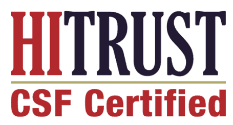 HITRUST CSF CERTIFIED, HIPAA COMPLIANT