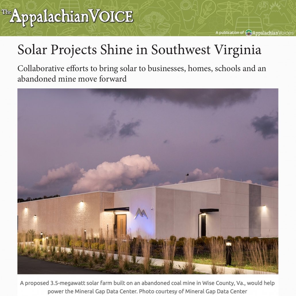 Solar Projects Shine in Southwest Virginia